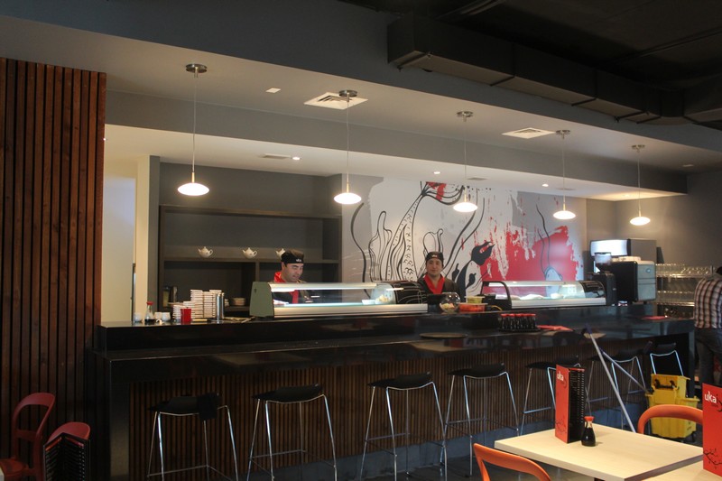 Restaurant Ukay Sushi, Parque Titanium, Santiago. Image